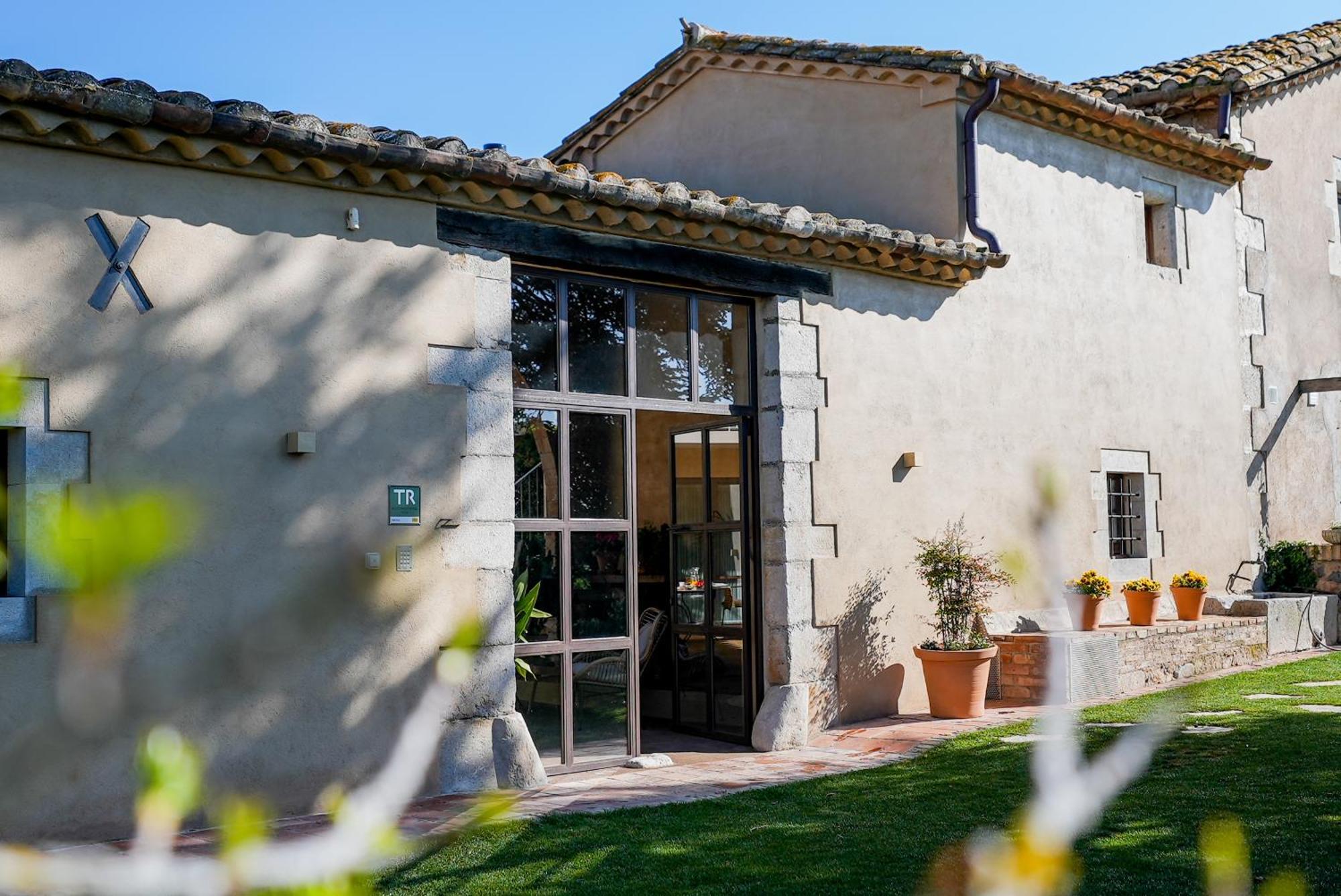Bed and Breakfast Mas Pla Riudellots de la Selva Exterior foto