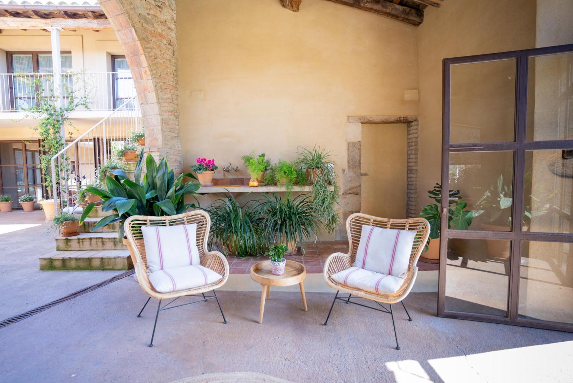 Bed and Breakfast Mas Pla Riudellots de la Selva Exterior foto